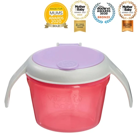 Feeding bowl without spilling Purple Vital Baby