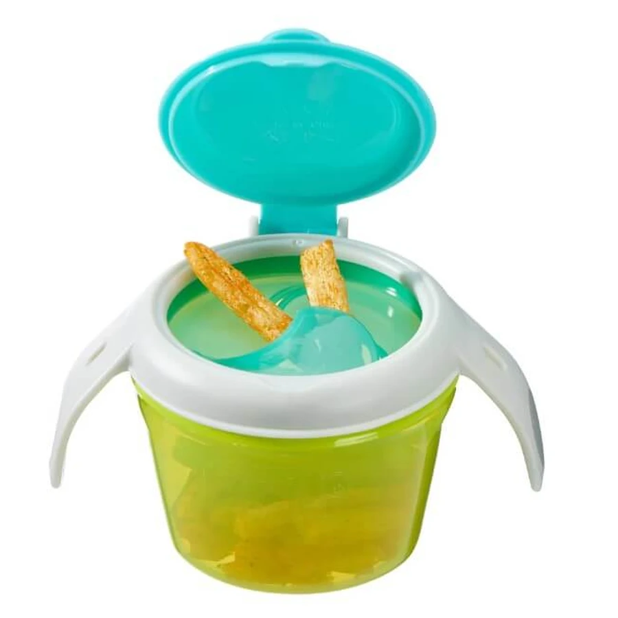 Voerbakje morsvrij groen Vital Baby