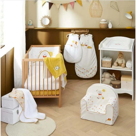 Wasserdichtes Lätzchen mit Ärmeln Winnie Retro Babycalin