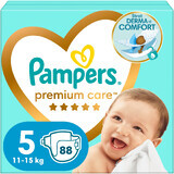 Premium Care Windeln Nr. 5, 11-16 Kg, 88 Stück, Pampers