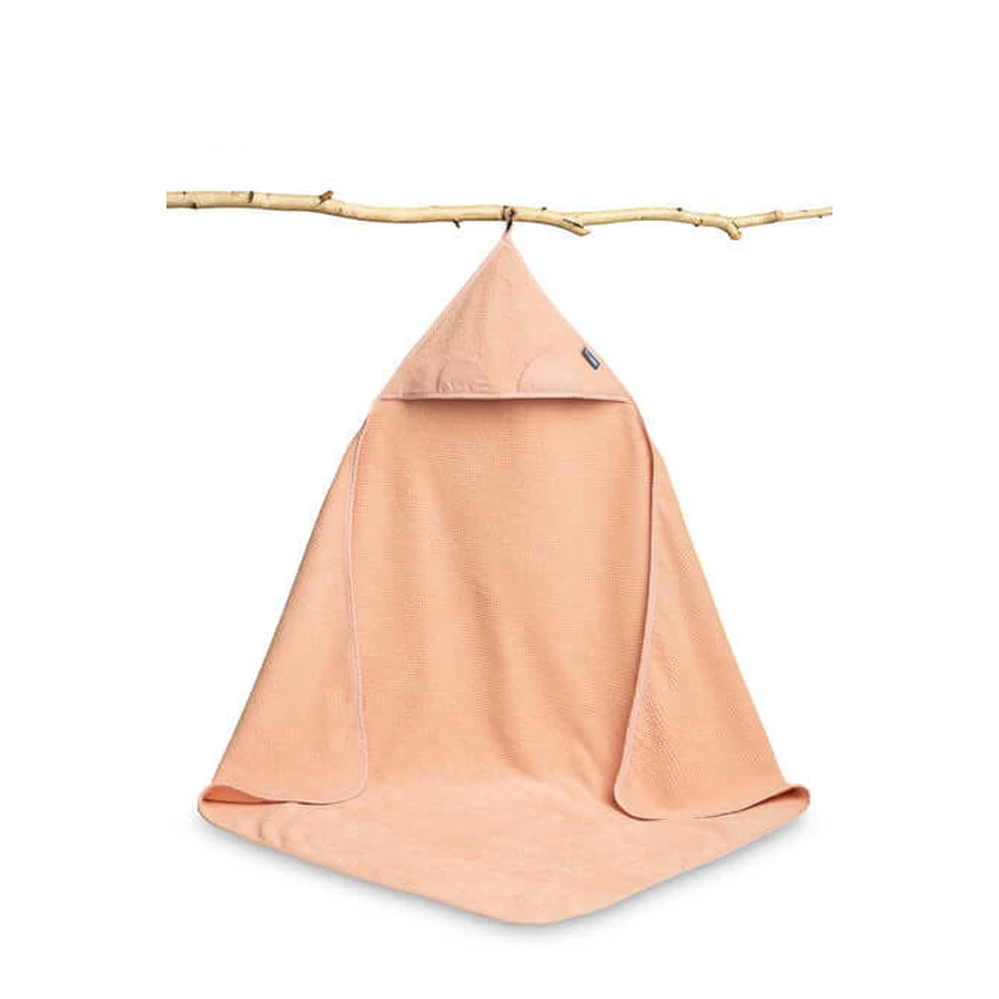Badetuch Krepp Teddy 100X100- Rosa
