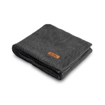 Blanket 100% Cotton Graphite 100X80
