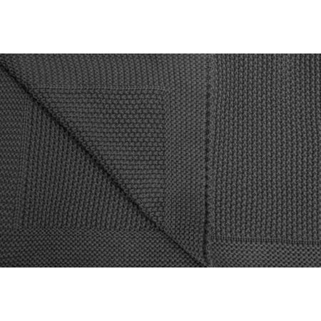 Blanket 100% Cotton Graphite 100X80