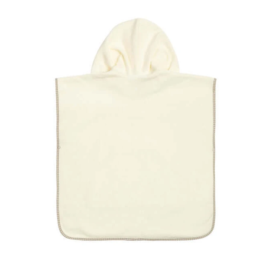 Poncho voor badkamer Ekru