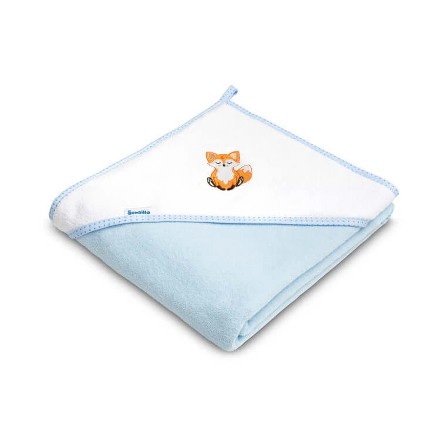 Badetuch 100X100 Blue Fox