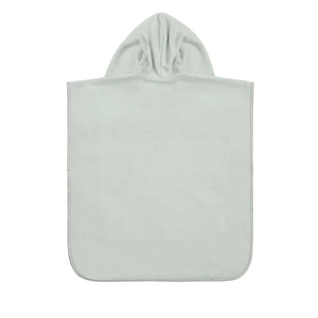 Poncho voor badkamer grijs