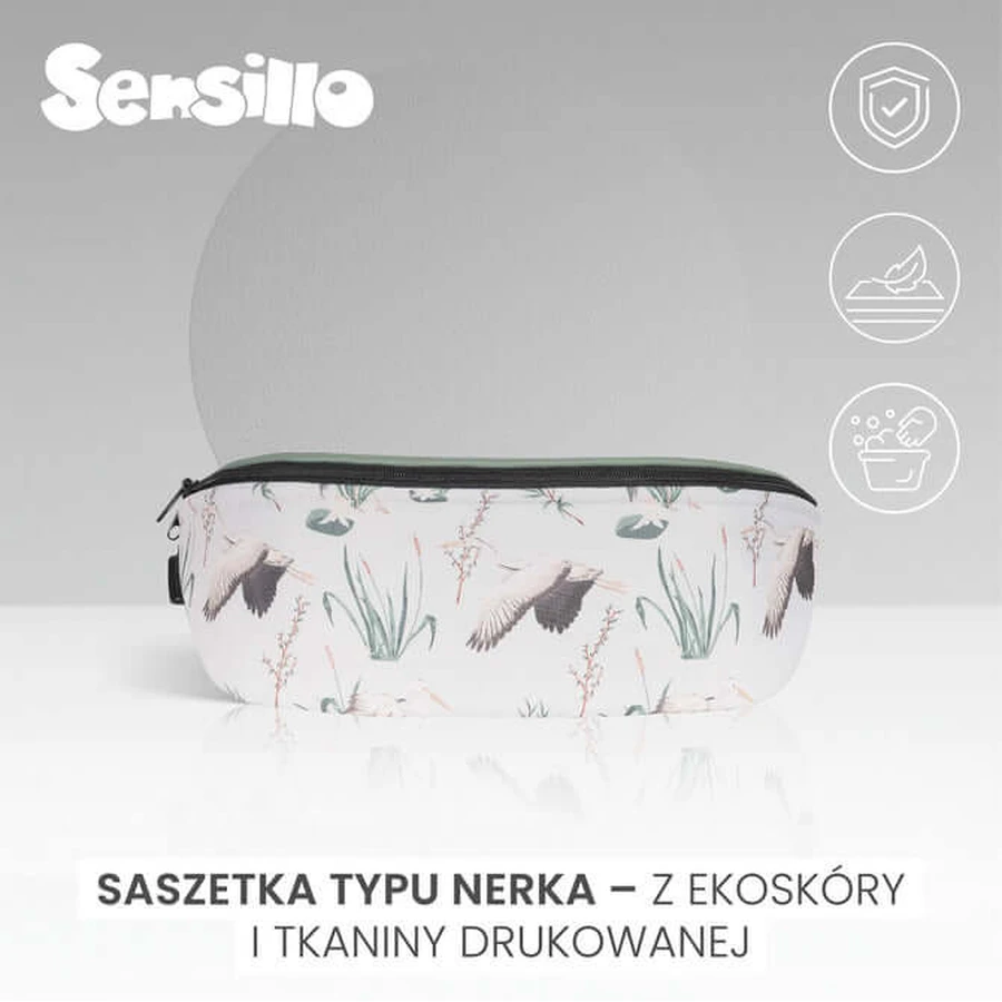 Bolsa cruzada Gris Otoño Bosque Sensillo