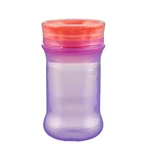 Non-Spilling Cup With Soft Silicone Rim For Sipping 360° Purple Vital Baby
