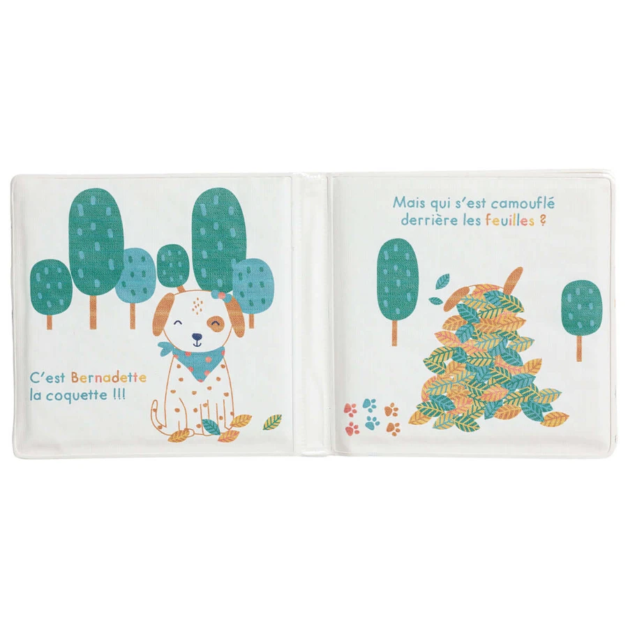 Soft Bath Book With Puppies Babycalin