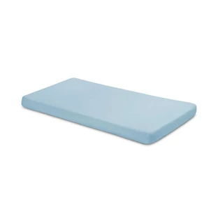 Drap de coton avec gomme Jersey Deluxe Bleu 60X120 Sensillo