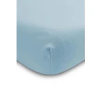 Drap de coton avec gomme Jersey Deluxe Bleu 60X120 Sensillo