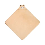 Baby Towel With Hood 100X100 Sm Deer Beige Sensillo