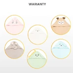 Baby Handtuch mit Kapuze 100X100 Sm Deer Beige Sensillo