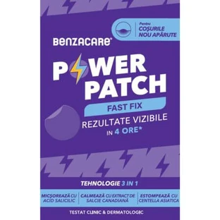 Plastry przeciwtrądzikowe Power Patch Fast Fix, 36 sztuk, Benzacare