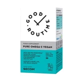 Pura Omega-3 Vegana Buena Rutina, 30 cápsulas de gelatina blanda, Secom