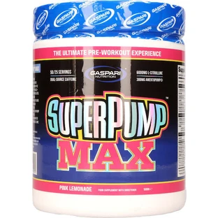 Gaspari Super Pump Max Suplemento Adelgazante 500gr Limonada Rosa