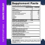 Gaspari SuperPump Max Supliment Alimentar Special 500gr Grape Cooler