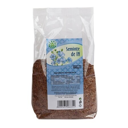Graines de lin, 500 gr, Herbal Sana