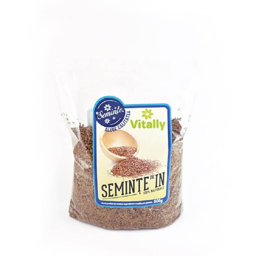 Semi di lino, 500 gr, Vitally