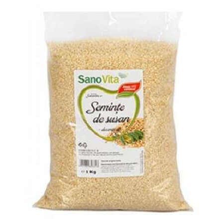 Graines de sésame décortiquées, 1Kg, Sanovita