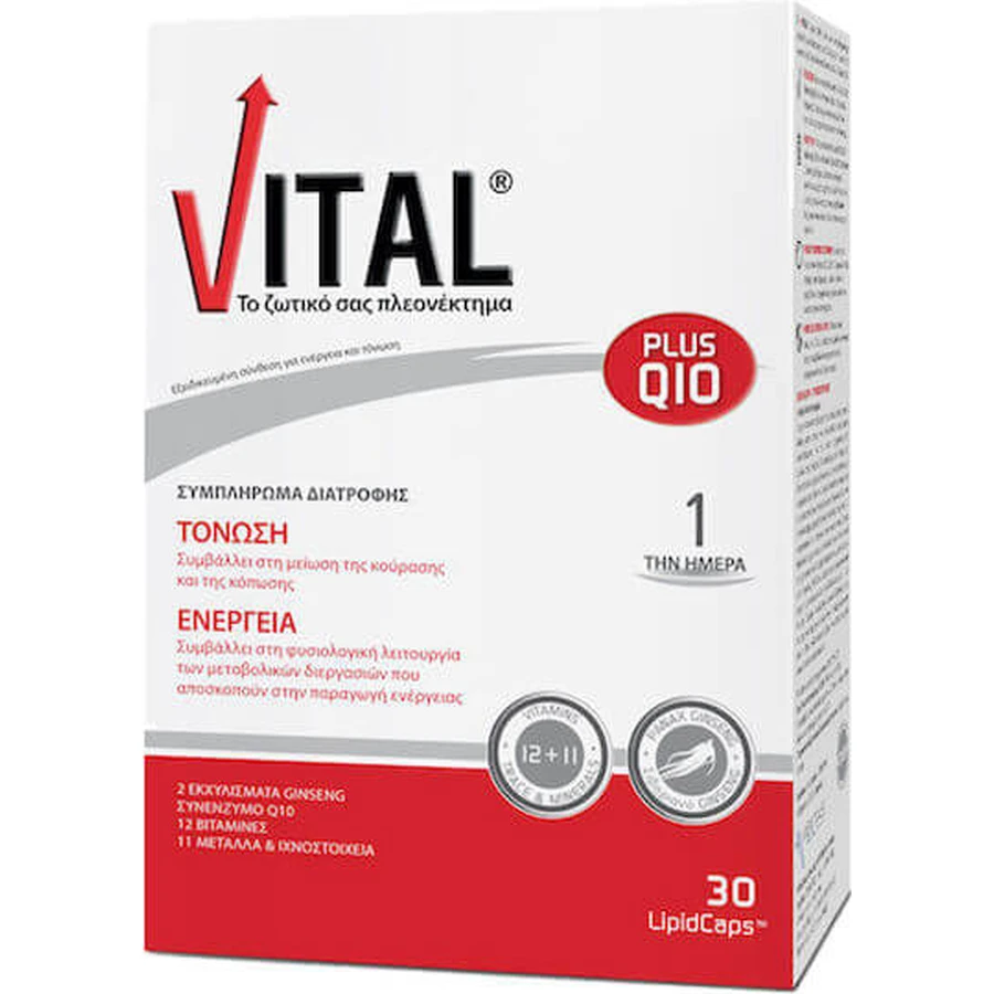 Vital Plus Q10 30 cápsulas blandas
