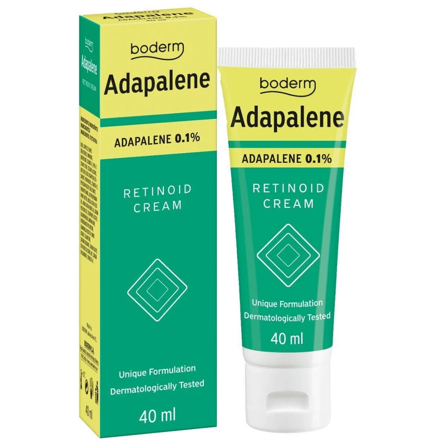 Boderm Adapalene 0,1 % Retinoïde crème, 40 ml