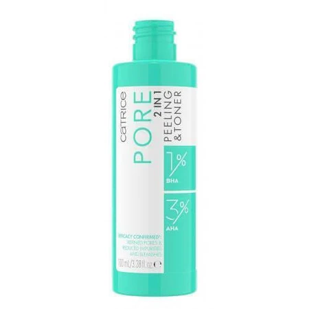 Catrice Cosmetics Porie 2-in-1 Gezichtstoner Peeling Lotion 100ml