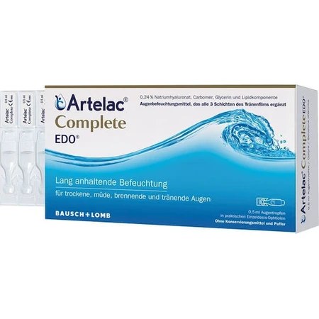 Bausch & Lomb Artelac Complete Dry Eye Eye Drops 30x0.5ml