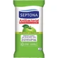 Toallitas húmedas antibacterianas Mar Verde, 15 unidades, Septona