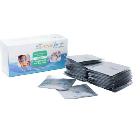 Eyegiene Unidades de Calentamiento de un Solo Uso para Máscara de Calentamiento Ocular 30pcs