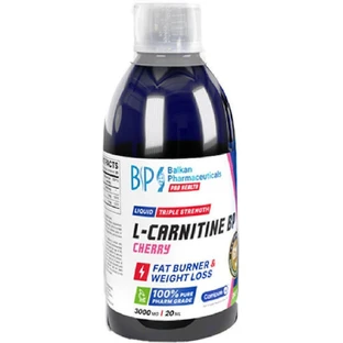 Balkan Pharmaceuticals L-Carnitine BP con Carnitina 3000mg y Sabor Naranja 500ml