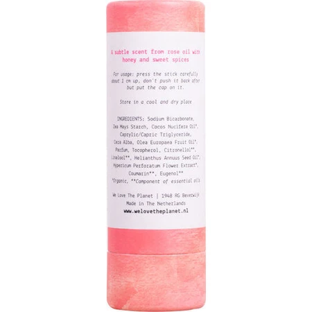 We Love The Planet Deodorant Dulce seninătate Deodorant Natural sub formă de Stick Fără aluminiu 65gr