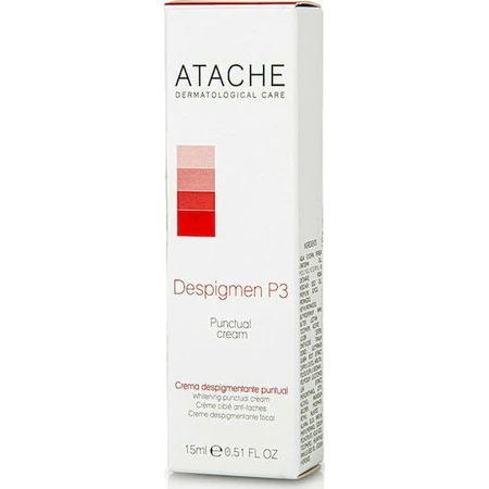 Atache Despigmen P3 24h Face Cream for Reconstruction, Whitening and Redness with Retinol and Vitamin C 15ml