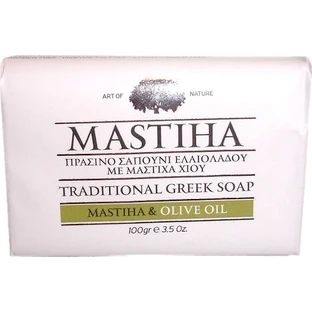 Mastihashop Jabón Verde con Aceite de Oliva y Masilla de Chios Jabón Verde 100gr