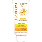 Coverderm Filteray Cream Waterprof Waterprof Sunscreen Face Cream SPF60 50ml