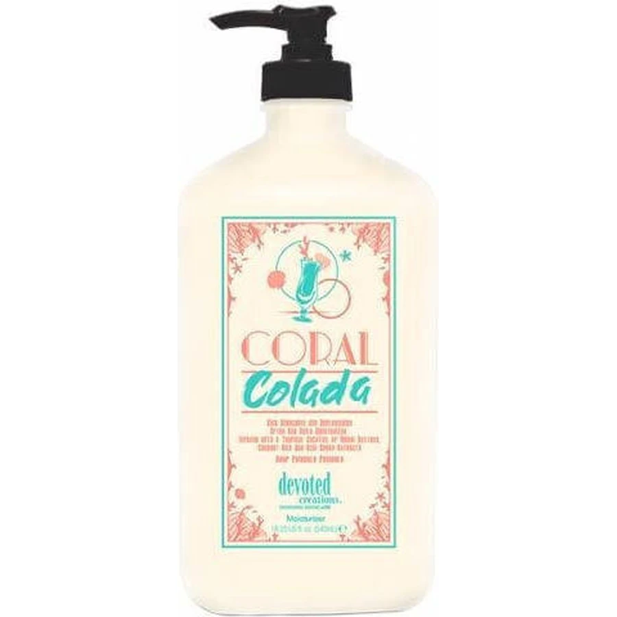 Devoted Creations Crème après-soleil pour le corps Coral Colada avec Aloe Vera 540ml