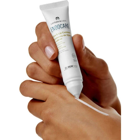 Endocare Feuchtigkeitsspendende und Anti-Ageing Augen- und Lippencreme gegen dunkle Augenringe 15ml