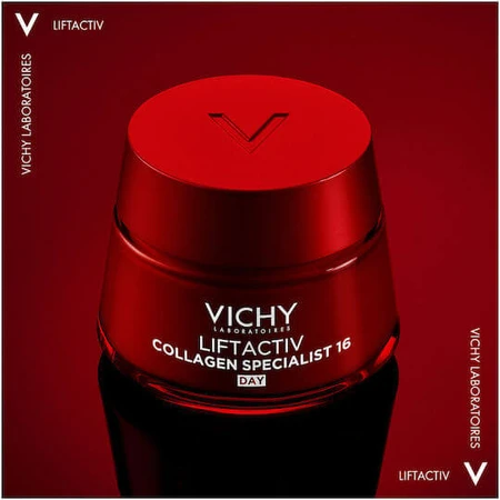 Vichy Liftactiv Collagen Specialist Moisturising and Anti-Ageing Day Face Cream with Vitamin C 50ml