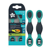 Set de 2 cuillères Bacshield™ technology, à partir de 4 mois, Grey/Green, Tommee Tippee