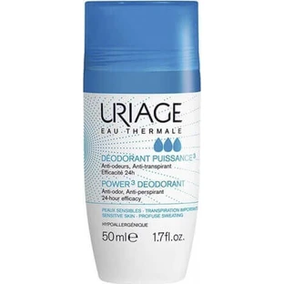 Uriage Power 3 Desodorante Antitranspirante 24h Roll-On 50ml