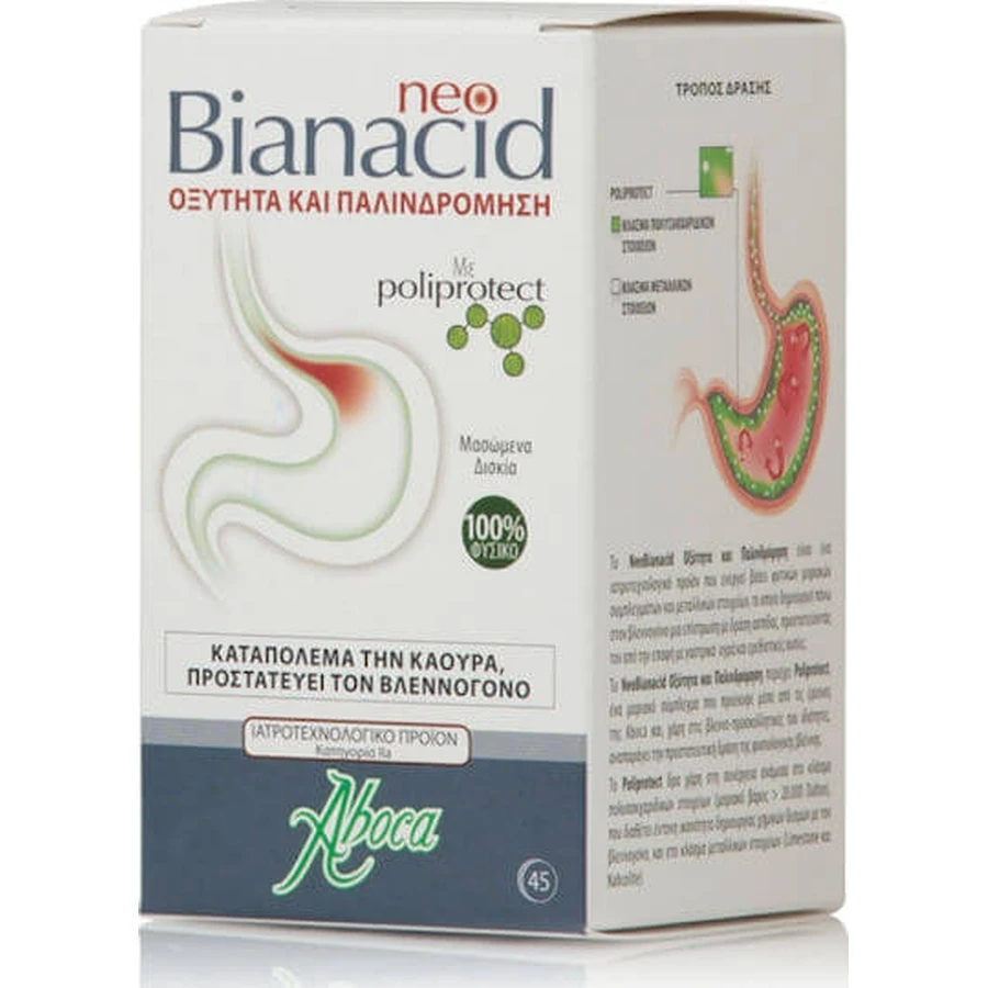 Aboca Neo Bianacid Glutenfrei 45 Tabs