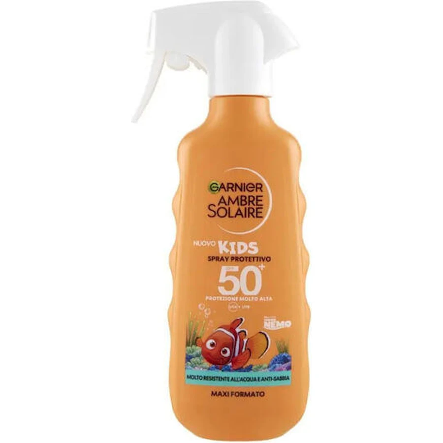 Garnier Ambre Solaire Crema Solar Niños Waterproof Spray SPF50 270ml