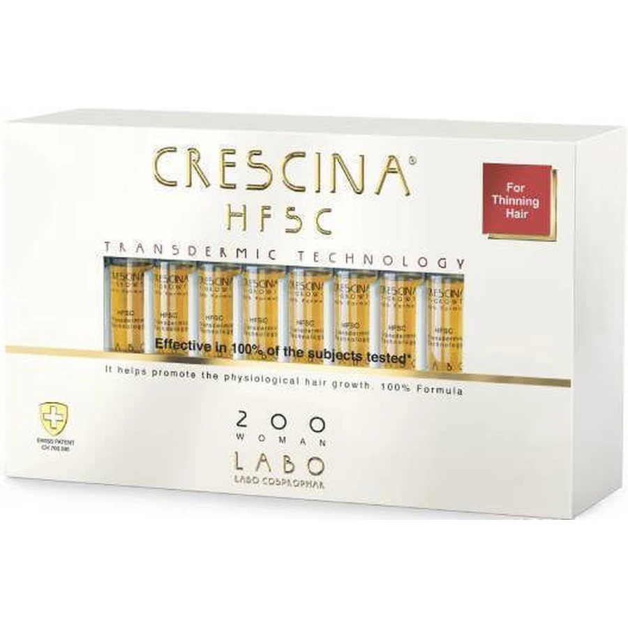Labo Crescina HFSC 200 Woman Hair ampul tegen haaruitval voor vrouwen 20x3.5ml