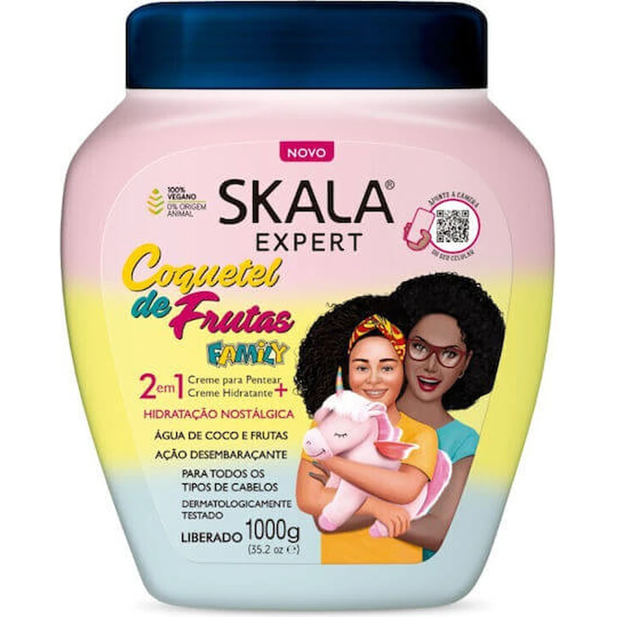 Skala Coquetel de Frutas Familie feuchtigkeitsspendende Haarmaske 1000gr