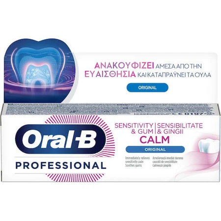Oral-B Professional Sensitivity & Gum Calm Oryginalna pasta do zębów dla wrażliwych zębów i dziąseł 75ml: ceny i cechy