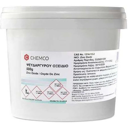 Chemco Zinkoxide Zinkoxide 500gr