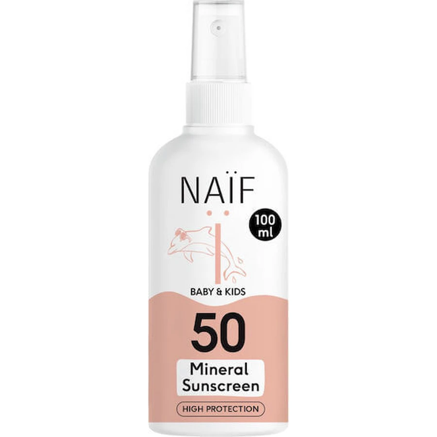 Naïf Wasserfeste Kinder Sonnencreme Emulsion SPF50 100ml