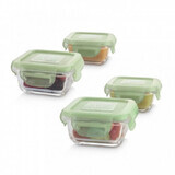 Set van 4 glazen houders 160 ml, Chip, Miniland