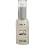 Sostar Sérum hydratant et anti-âge pour le visage au lait de boucherie et à l'acide hyaluronique pour l'éclat et la tonicité 30ml
