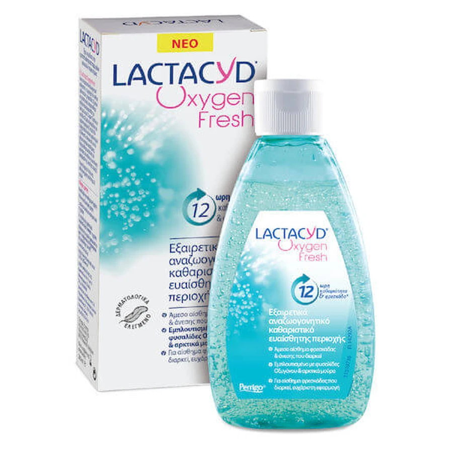 Lactacyd Oxygen Fresh Ultra Refreshing Intimate Wash Gel 200ml